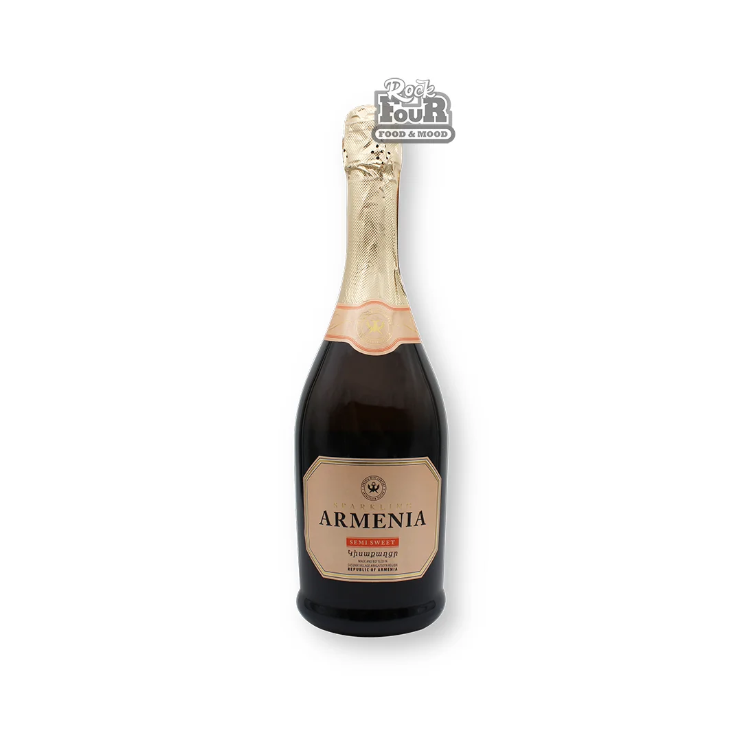 Sparkling wine "Armenia" white, semi-sweet 750ml